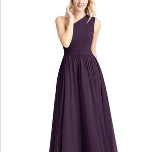 Azazie Bridesmaid Molly Dress in Plum